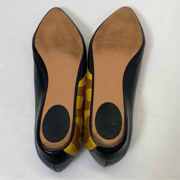 Jeffrey Campbell Womens Giraffe Flats Shoes Size 8.5M Leather Giraffe - Picture 6 of 12